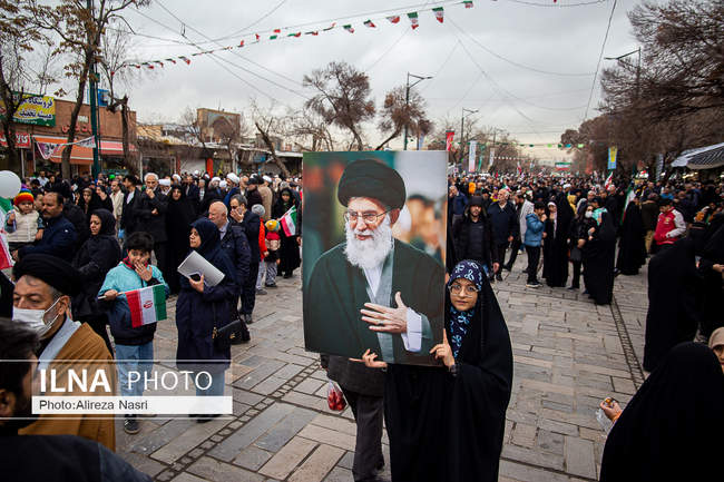 مراسم راهپیمایی ۲۲بهمن - قزوین