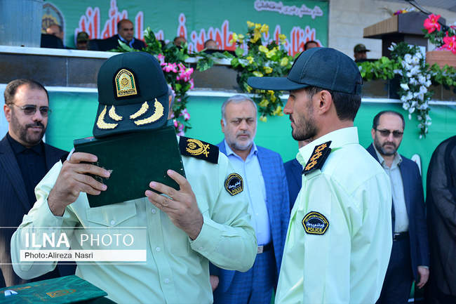 برگزاری صبحگاه مشترک نیروهای مسلح قزوین با حضور معاون پارلمانی رئیس 