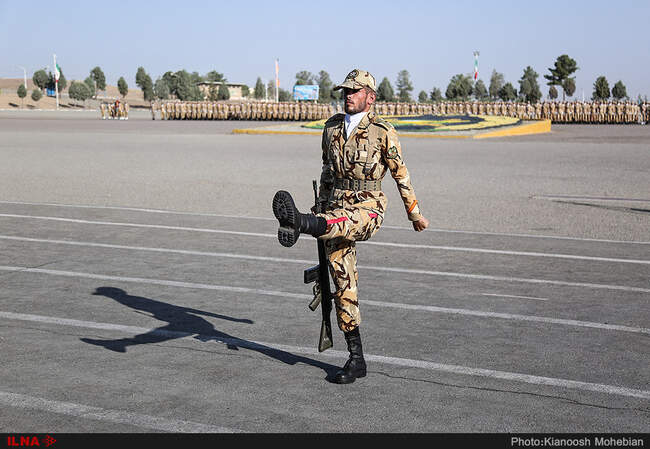 گزارش تصویری از مراسم تحلیف سربازان آموزشی پادگان 02 نیروی زمینی ارتش