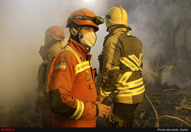 هفتمین روز حادثه پلاسکو/3
 