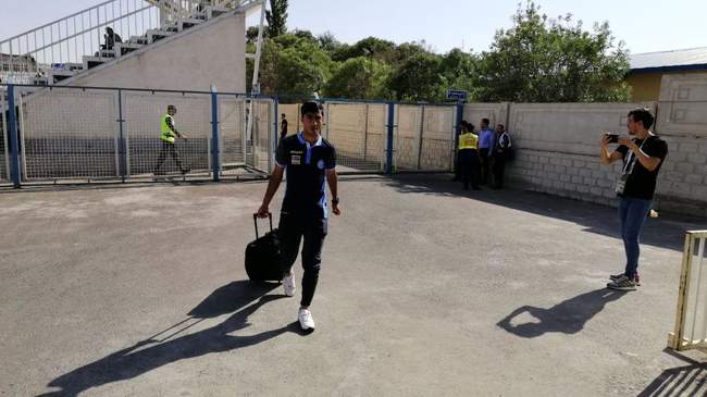  گزارش تصویری ورود استقلالی‌ها به بنیان دیزل