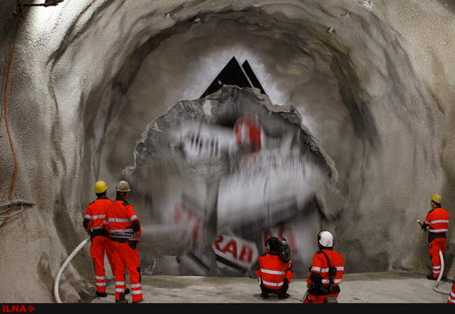 ساخت طولانی‌ترین تونل جهان در کوه‌های ٱلپ