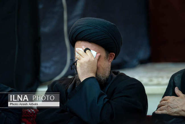 مراسم عزاداری شب عاشورا در حرم امام خمینی(ره)