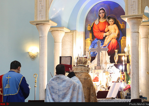 The 2019 ceremony at Holy Truman Church