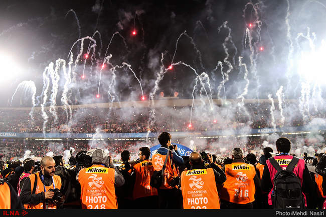 مراسم اهدای جام قهرمانی به تیم کاشیما آنتلرز 