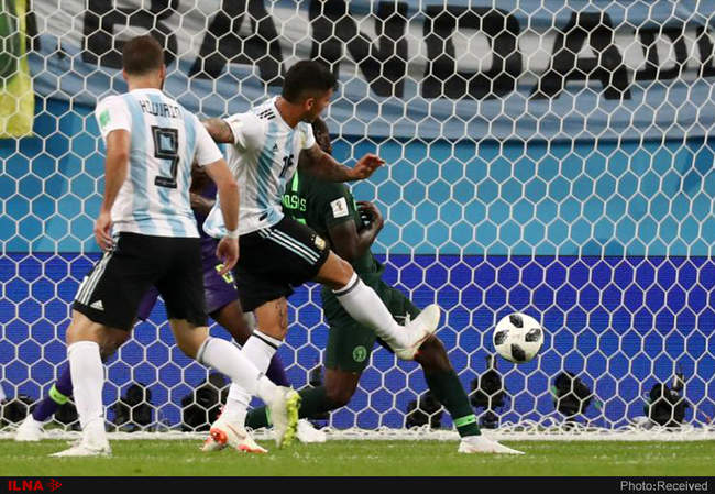 جام جهانی ۲۰۱۸ -دیدار تیم های آرژانتین و نیجریه