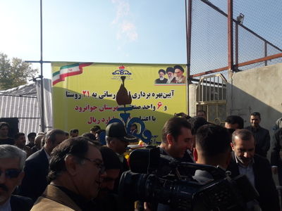 گازرسانی به ۲۱ روستا و ۶ واحد صنعتی در شهرستان جوانرود