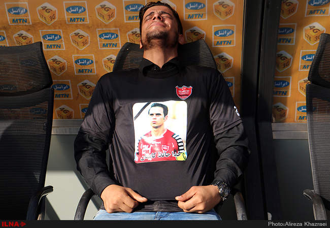 مراسم تشییع پیکر هادی نوروزی کاپیتان تیم فوتبال پرسپولیس