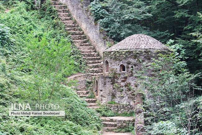  نماهایی از قلعه رودخان در استان گیلان