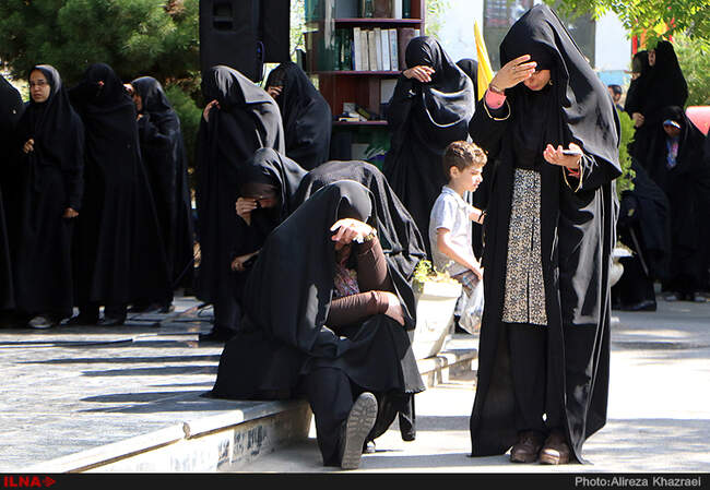 مراسم تشییع پیکر سردار شهید محمد ناظری فرمانده نیروهای ویژه دریایی سپاه پاسداران