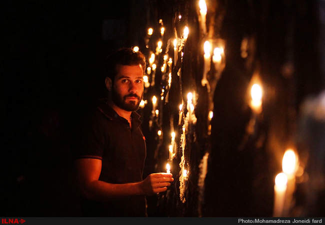 مراسم شام غریبان در امامزاده صالح(ع)