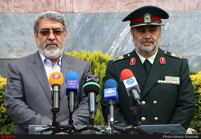 همایش فرماندهان نیروی انتظامی با حضور وزیر کشور