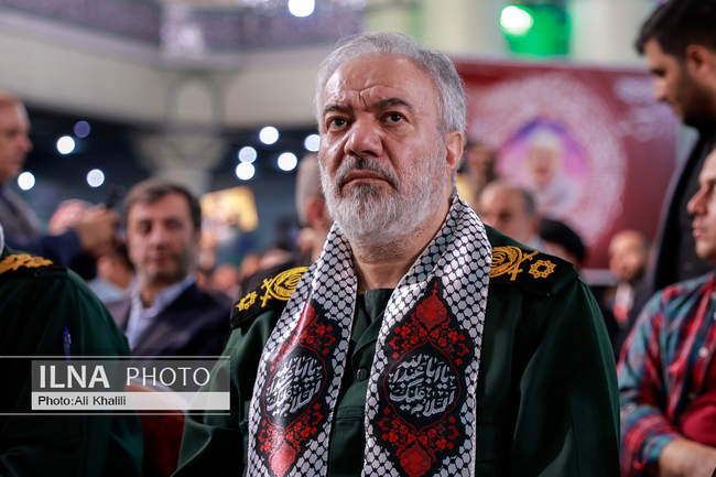 گرامیداشت اولین سالگرد شهادت سپهبد پاسدار حسین سلامی