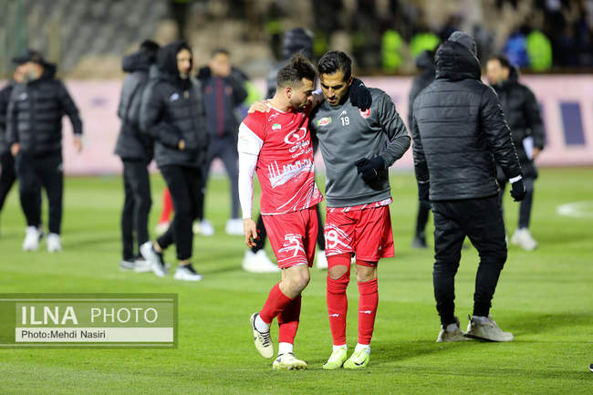 دیدار تیمهای فوتبال استقلال تهران پرسپولیس تهران