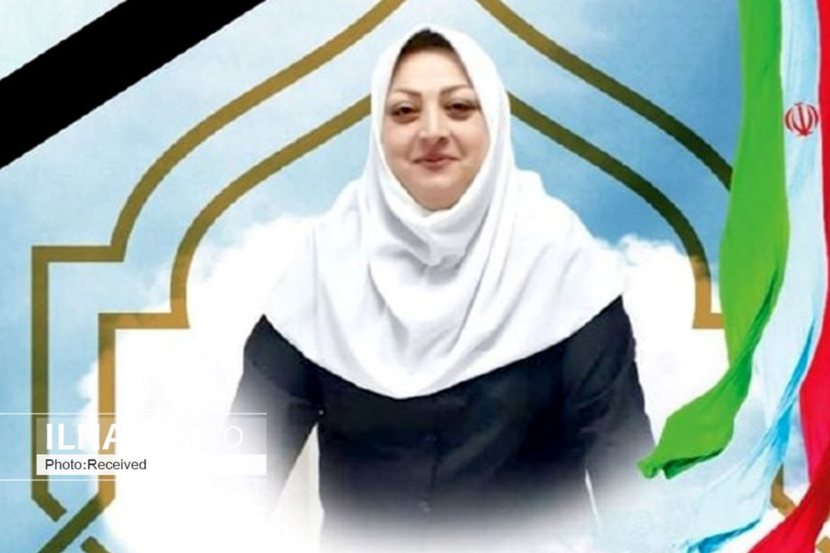 تشیع پیکر شهیده مدافع سلامت در قزوین