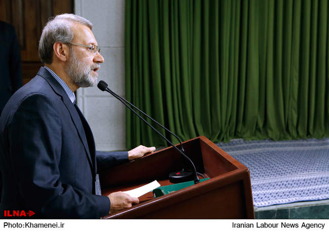 دیدار ‌‫رئیس و نمایندگان مجلس شورای اسلامی با رهبر انقلاب