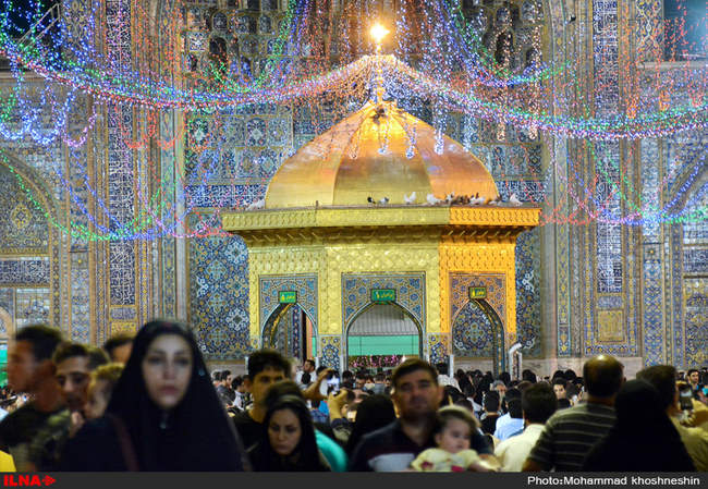 آذین بندی حرم مطهر امام رضا (ع)