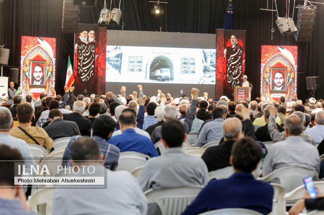 گرامیداشت اولین سالگرد شهدای جنگ 12
