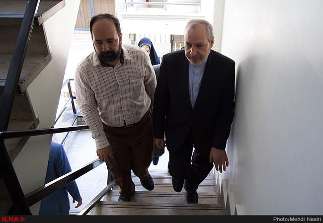 بازدید علی اصغرفانی وزیر آموزش و پرورش از ایلنا