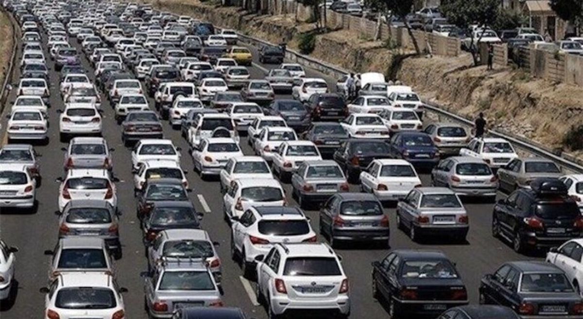 بارش پراکنده باران و ترافیک نیمه‌سنگین در برخی محورهای کشور