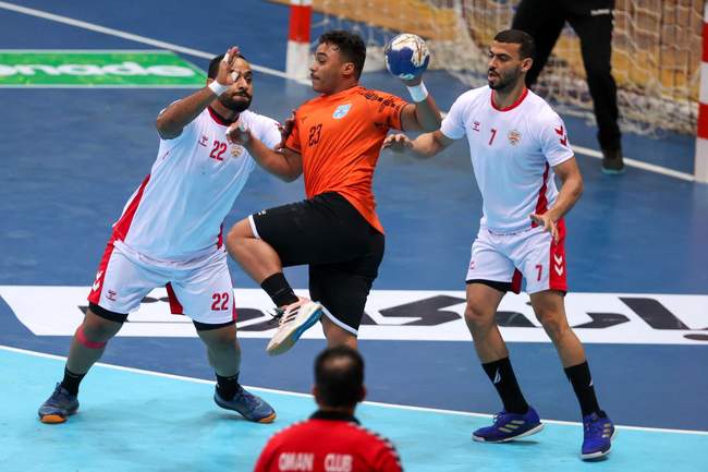 گزارش تصویری دیدار هندبال الکاظمه کویت ۳۴ - عمان کلاب ۳۱