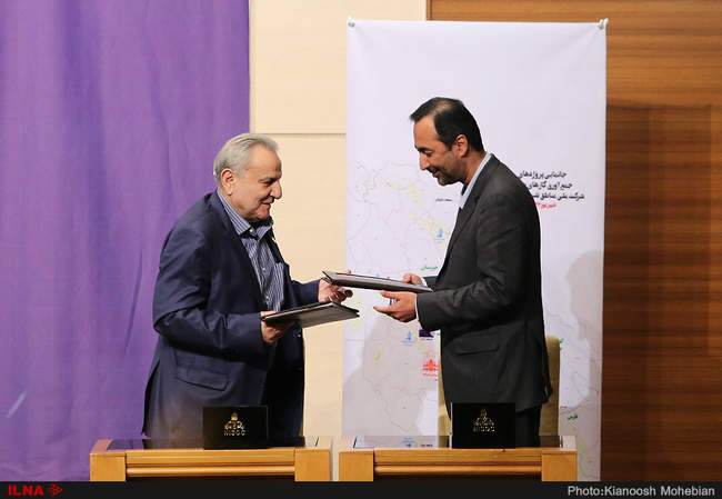 گزارش تصویری از مراسم افتتاح فاز سوم پتروشیمی پردیس، دماوند و مرجان