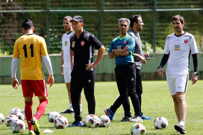 گزارش تصویری تمرین پرسپولیس