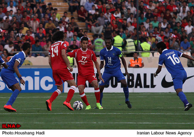 دیدار دو تیم پرسپولیس (ایران) و الهلال( عربستان)