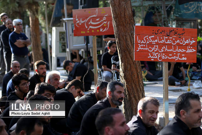 سرداران بی پلاک میزبان عزاداران حسینی