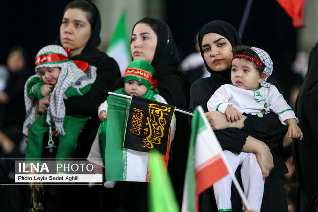 مراسم شیرخوارگان حسینی - تهران