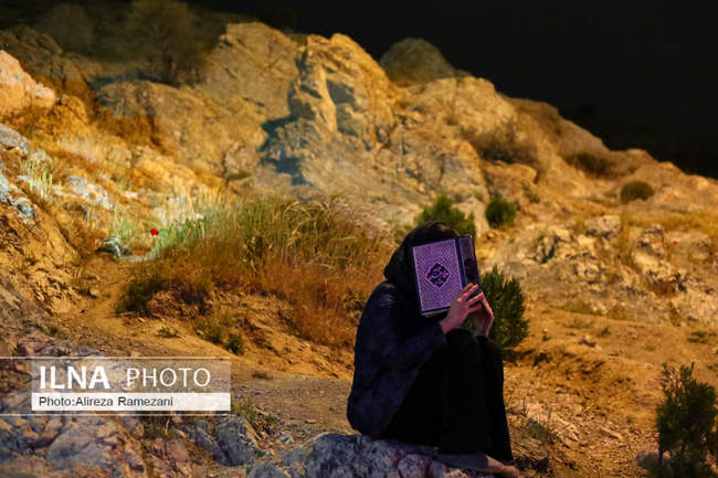 مراسم احیای شب نوزدهم ماه مبارک رمضان در کهف الشهدا