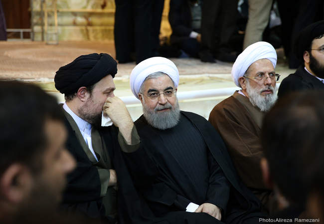 مراسم چهلمین روز درگذشت آیت‌الله اکبر هاشمی رفسنجانی