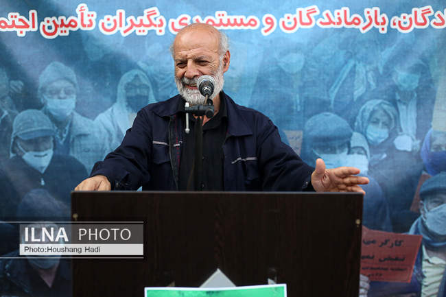  گردهمایی اتحادیه جامعه کارگری به مناسبت روز خبرنگار