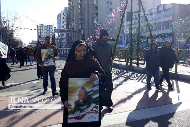 راهپیمایی ۲۲ بهمن در تهران