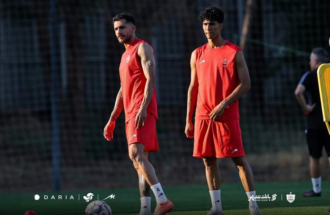 گزارش تصویری تمرین پرنشاط پرسپولیس زیر نظر کادر فنی