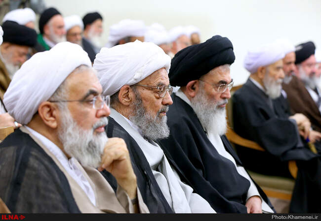 دیدار رئیس و اعضای مجلس خبرگان رهبری با رهبر معظم انقلاب