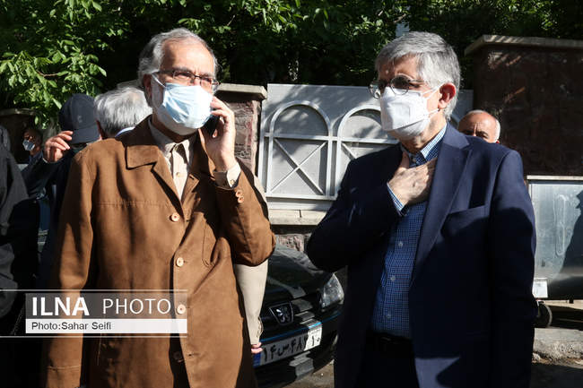 مراسم تشییع مرحوم «اکبر ترکان» 