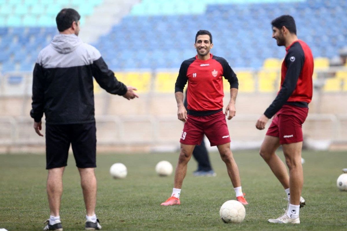 گزارش تصویری از تمرینات پرسپولیس 