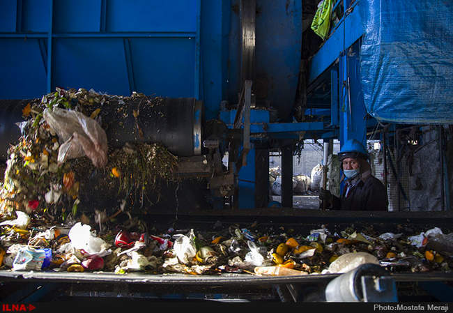 کارگران سایت پسماند زباله کهریزک تهران