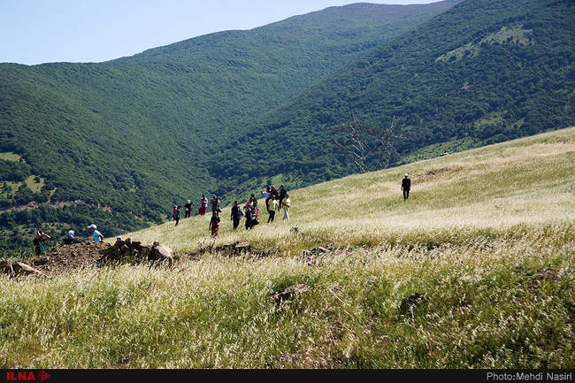 روستای کلشتر و توربین‌های بادی منجیل