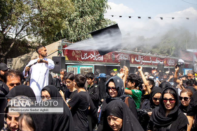 مراسم راهپیمایی جاماندگان اربعین حسینی در تهران