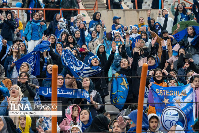 حواشی بازی استقلال و شمس آذر از دریچه دوربین ایلنا