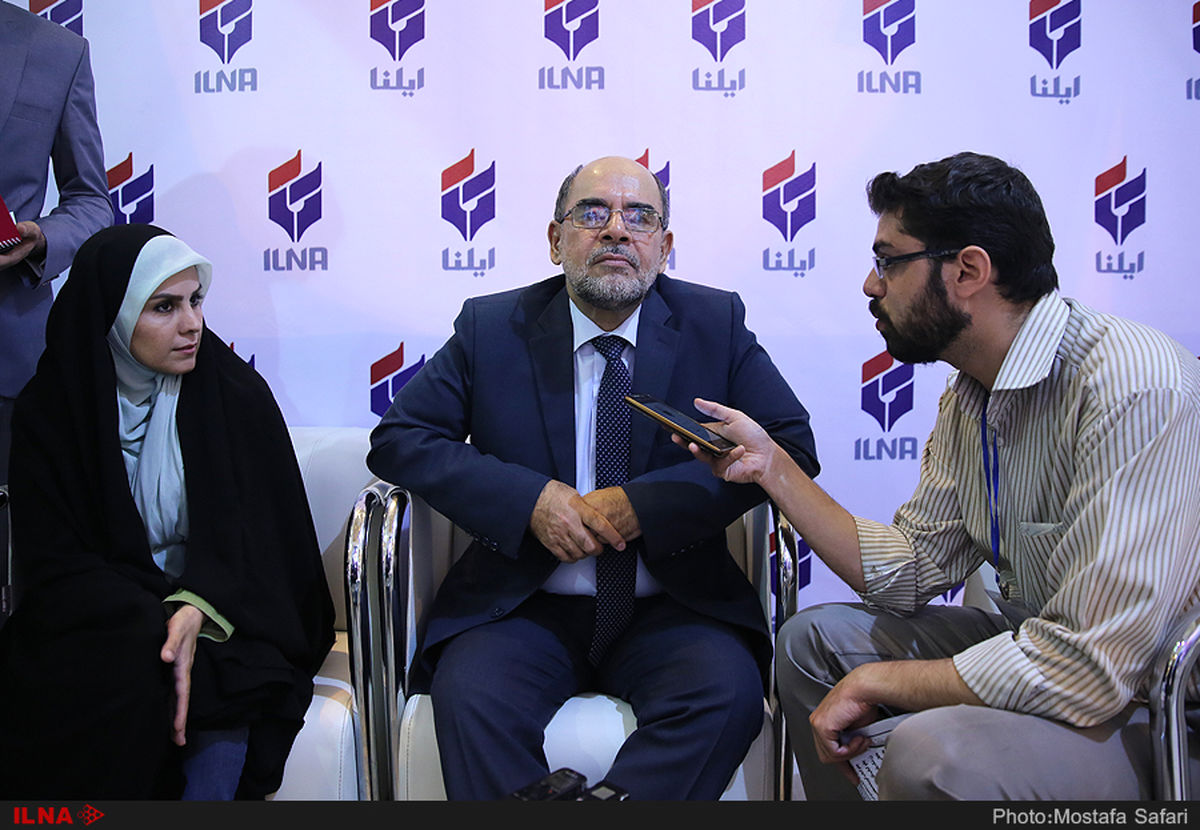 حضور سفیر افغانستان در غرفه ایلنا