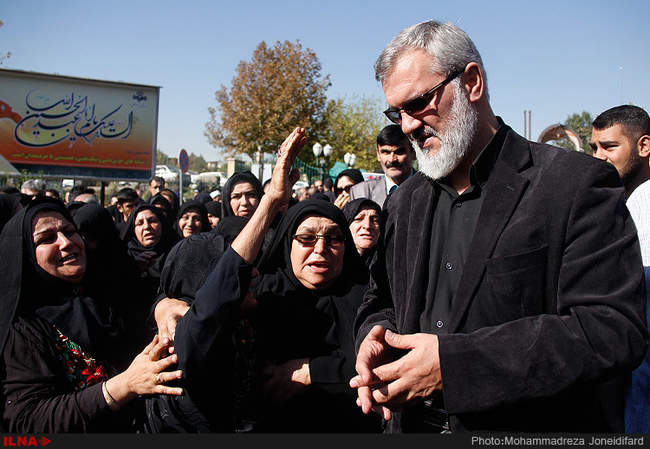 مراسم تشییع خبرنگار شبکه خبر