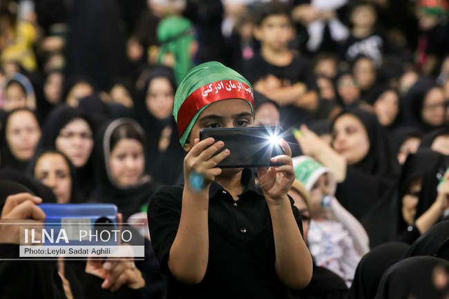 مراسم شیرخوارگان حسینی در مصلی تهران