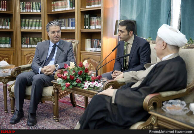 دیدار سفیر ترکیه در جمهوری اسلامی ایران با آیت الله هاشمی رفسنجانی