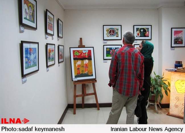 نمایشگاه نقاشی کودکان کار