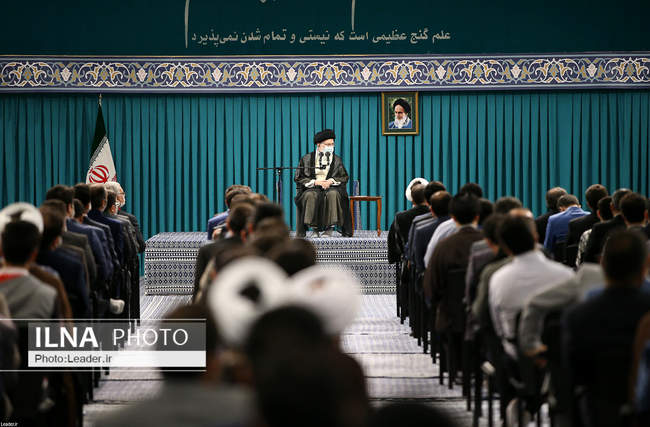 دیدار نخبگان و استعدادهای برتر تحصیلی با رهبر انقلاب