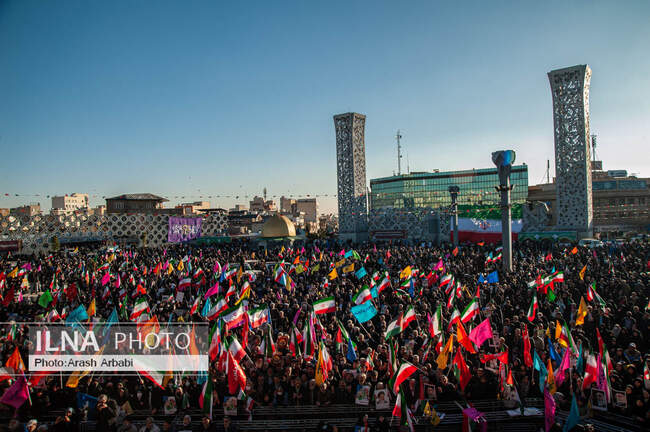  مراسم بزرگداشت یوم الله ۹ دی در میدان امام حسین(ع) تهران