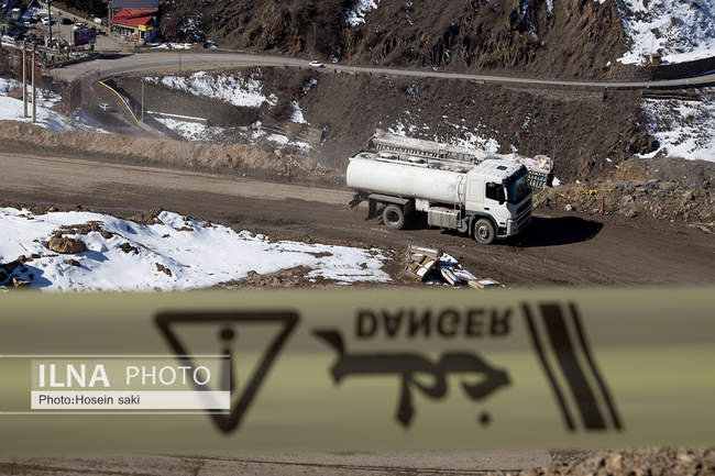 بازدید رئیس بنیاد مستضعفان از فاز ۳ آزادراه تهران شمال